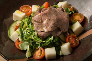carne con verduras