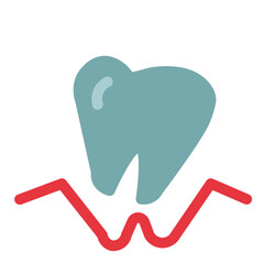 Tooth Flat Icon