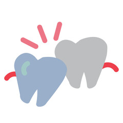 Toothache Flat Icon