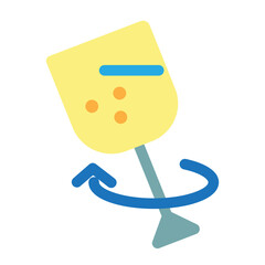 Glass Flat Icon