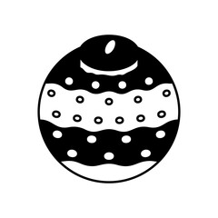 Wool Front Button Sweater Concept,  Vector isometric Icon Design, Winter Season activities Symbol, Coldest Weather Sign, Snow and frost Stock Illustration