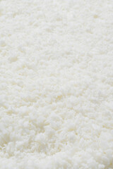 soy wax in flakes texture, closeup