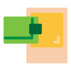 Wallet Flat Icon