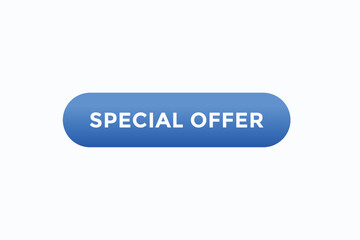 special offer button vectors.sign label speech bubble special offer 
