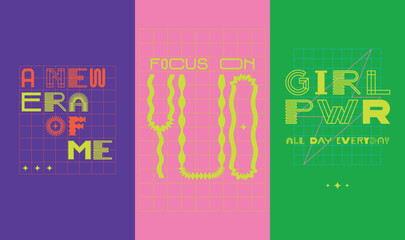 Social media story aesthetic quotes template collection
