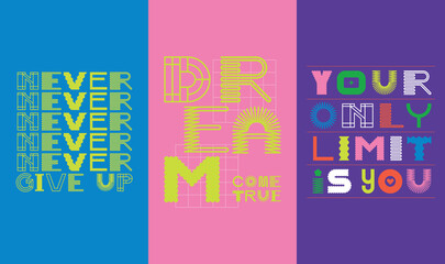 Social media story aesthetic quotes template collection
