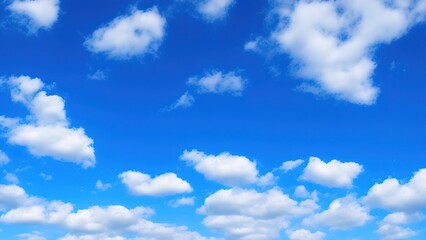 Obraz na płótnie Canvas White cloud on blue sky.
