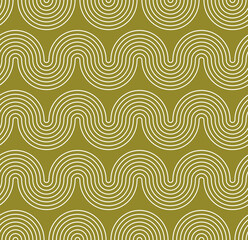 Abstract Wavy Stripes Optic Hypnotic Psychedelic Geometric Stripes Seamless Vector Pattern Trendy Fashion Colors Perfect for Allover Fabric Print or Wrapping Paper