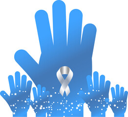 child abuse prevention month illustration