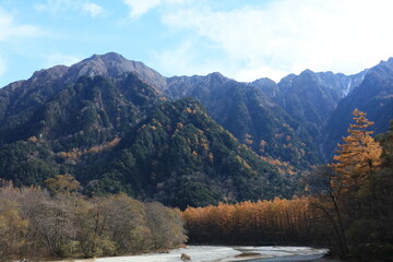長野県、信州の上高地