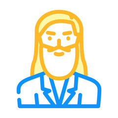 mendeleev chemistry color icon vector. mendeleev chemistry sign. isolated symbol illustration