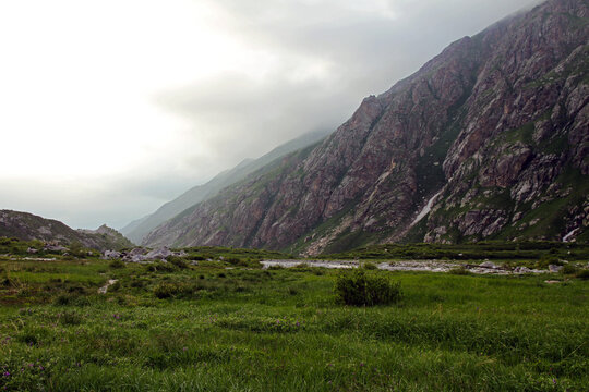 landscape in the mountains