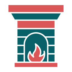Fireplace Icon Style