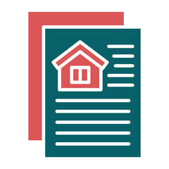 House Documents Icon Style