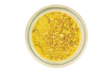 the spice mix in the jar