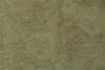 Texture abstraite de peinture verte sur un tissus
