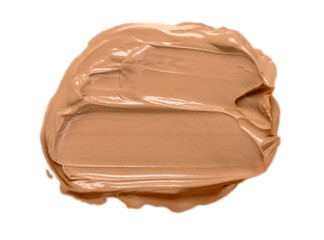 Colorful glitter nail polish spilled