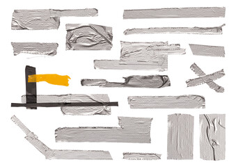 adhesive tape silver duct tape collection of high resolution png isolated on transparent background