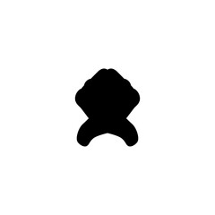 Rocket icon. Simple style space science poster background symbol. brand logo design element. Rocket t-shirt printing. Vector for sticker.