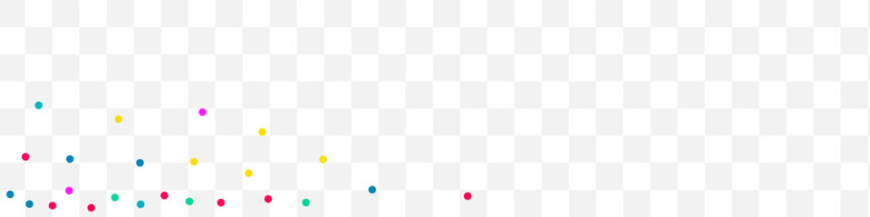 Rainbow Round Carnaval Vector Transparent