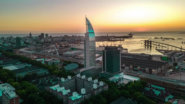 Hyperlapse Puerto de Montevideo 