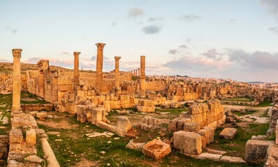 The ancient city of Jerash - Gerasa ruins - Jordan
مدينة جرش الأثرية- جراسا الأثرية- الاردن
