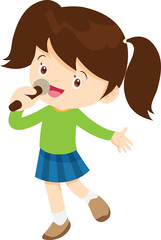 musical kid children playing music instrument