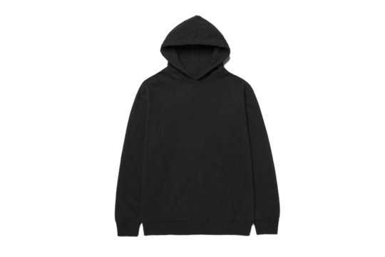 Black Hoodie Mockup PNG