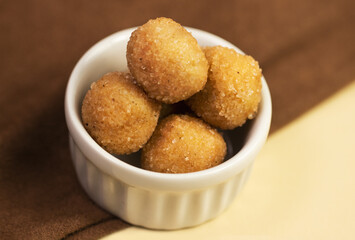 Brigadeiro dessert churros
