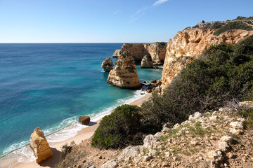 Fototapeta na wymiar Algarve in Portugal