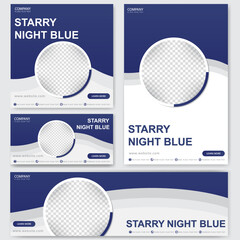 Starry Night Blue social media_Template_2023