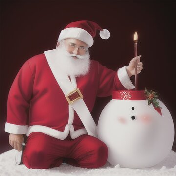 Asian Pacific Santa Claus
