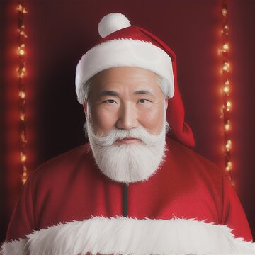 Asian Pacific Santa Claus