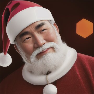 Asian Pacific Santa Claus