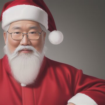 Asian Pacific Santa Claus
