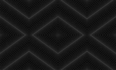 Seamless Lines Motifs Pattern for Decoration, Background, Texture, Website or Graphic Design Element. Vector Illustration