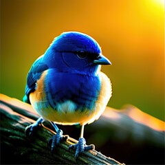 Obraz premium Blue Bird