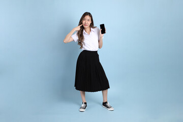 Girl in Student Uniform