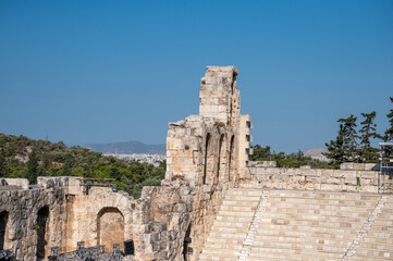 Fototapeta premium Greek ruins in southern europe
