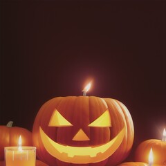 Fototapeta premium Halloween Jack O Lantern