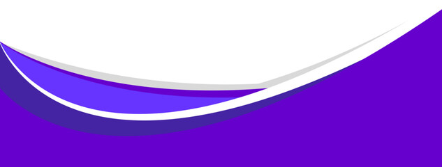 Purple border header and footer