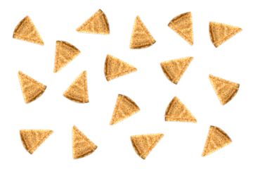 Many crepes (french pancakes) isolated on transparent background, Chandeleur or Candlemas pattern