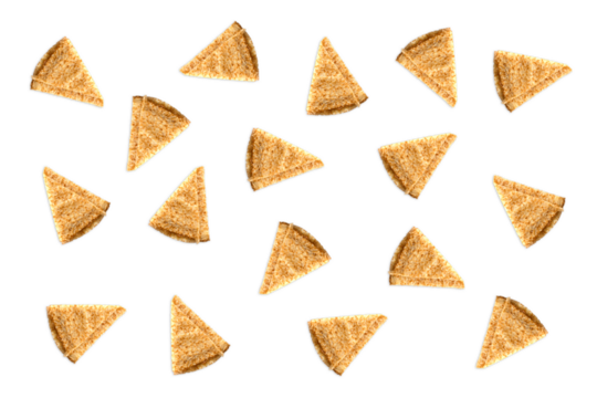 Many crepes (french pancakes) isolated on transparent background, Chandeleur or Candlemas pattern