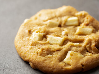 White Chocolate Cookie Close up