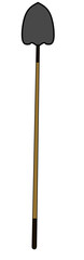 Shovel gardening equipment Illustration 