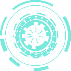 hud technology futuristic decoration