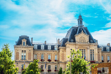 Street view of downtown Evreux, France