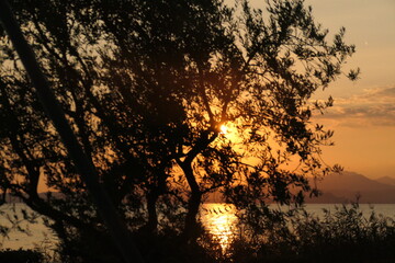 Sonnenuntergang Italien