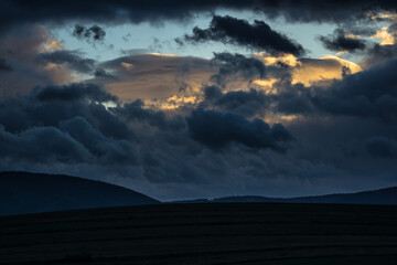 Cloudy morning in Beskid Mały © Mariusz