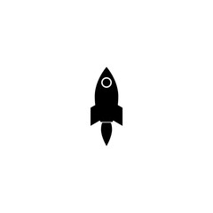 Rocket icon Illustration.